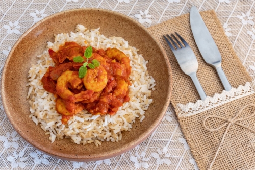 Rougail crevettes (400 gr)