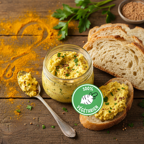 Œufs mimosas curcuma