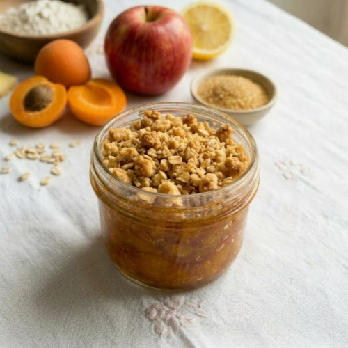 Crumble abricot