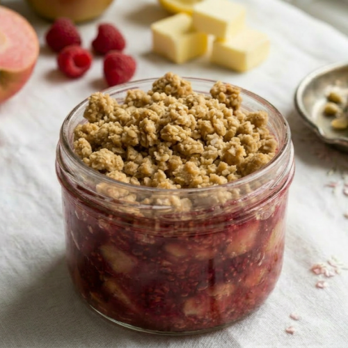 Crumble framboise