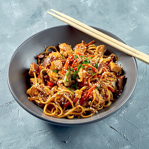 Wok de poulet